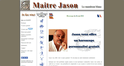 Desktop Screenshot of jason-voyance.com